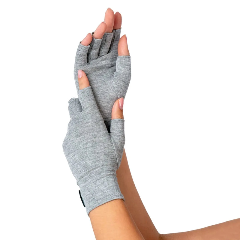 OneCompress™ Bamboo Compression Gloves – Open Finger
