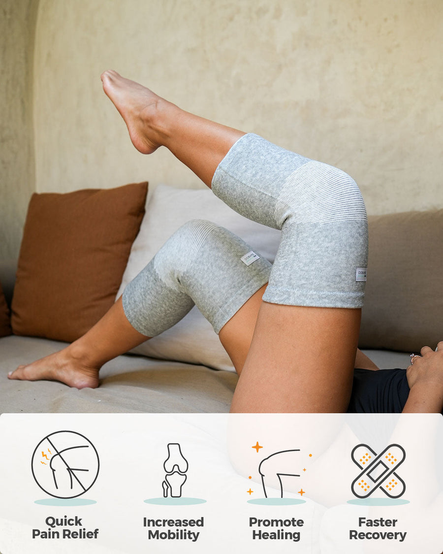 Bamboo Knee Compression Sleeve – Breathable Knee Support