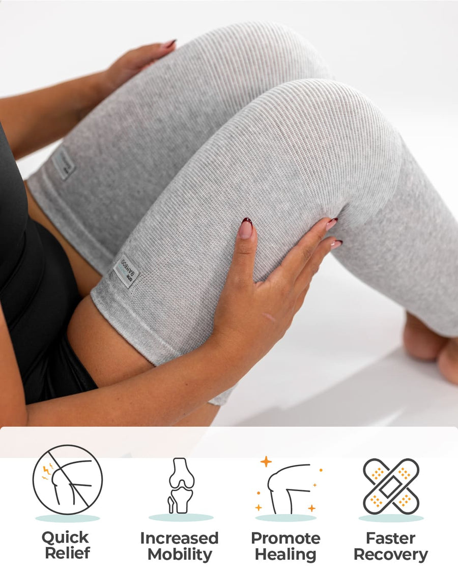 Bamboo Compression Leg Sleeve – Full Leg Support